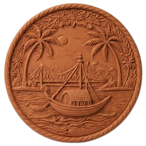 Panchtatva Terracotta Emblem